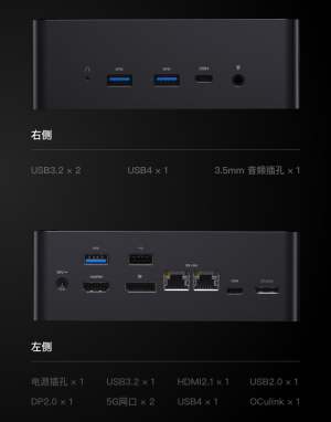 双 5G 网口、OCuLink 显卡拓展,铭凡 UH125 Pro 迷你主机开启预热