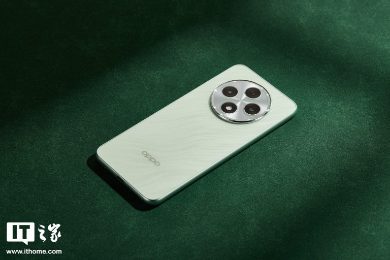 OPPO A3「山涧绿」图赏：超耐磨晶钻工艺，号称“耐用战神”