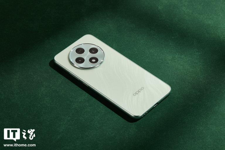 OPPO A3「山涧绿」图赏：超耐磨晶钻工艺，号称“耐用战神”