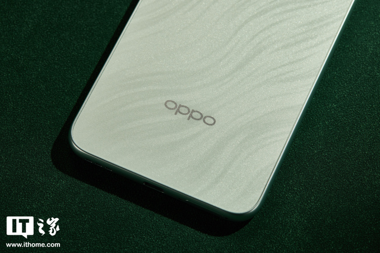 OPPO A3「山涧绿」图赏：超耐磨晶钻工艺，号称“耐用战神”