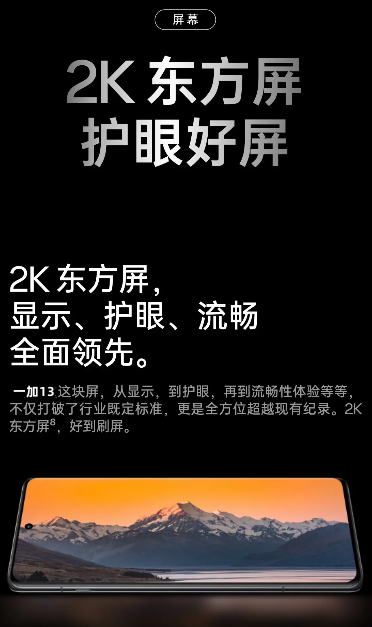 一加13屏幕参数揭秘