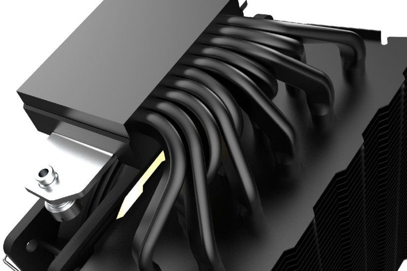 罕见配备十根 L 型 6mm 热管,快睿推出单塔风冷散热器 OE10