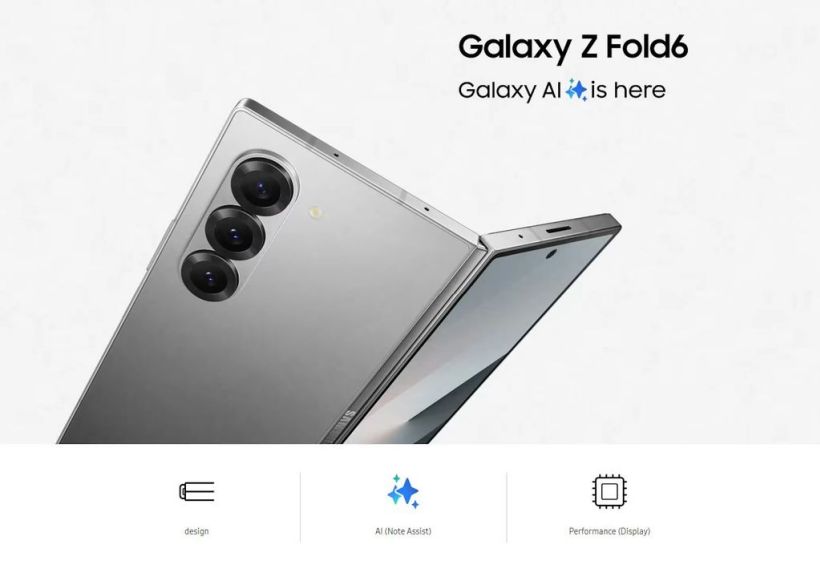 就差价格了，三星 galaxy z fold6 / flip6 完整规格和宣传物料曝光
