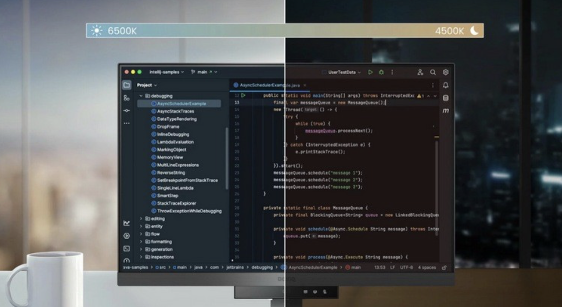 4K 60Hz 代码优化模式、人体工程学支架可竖屏：明基 RD280UA“护眼屏”编程显示器 4899 元开售
