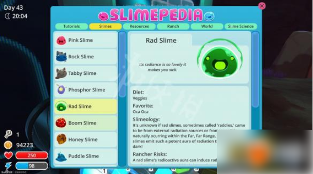 《史莱姆牧场》辐射史莱姆在哪?辐射史莱姆刷新位置图文介绍