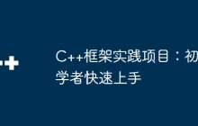 C++框架实践项目：初学者快速上手