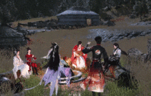 又被官媒点赞的《逆水寒》，周年庆给外观党整了个大活