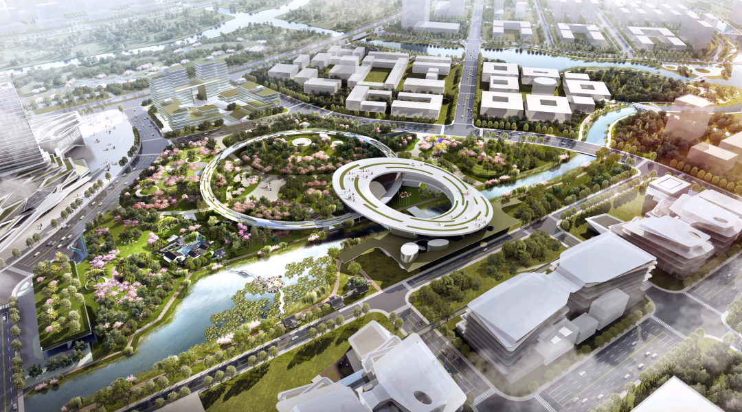 上海临港 “莫比乌斯环”主体结构建设完成，公园年底前竣工