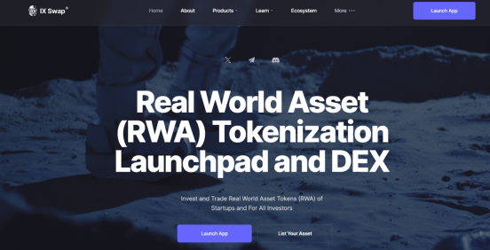 IX Swap研报:CeFi与DEX之间的桥梁,RWA赛道的“Uniswap”