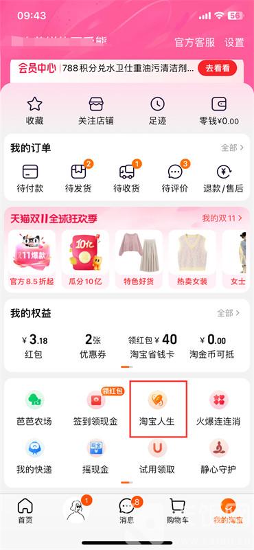 淘宝在哪看消费总账单 淘宝消费总账单查看流程一览