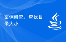 案例研究：查找目录大小