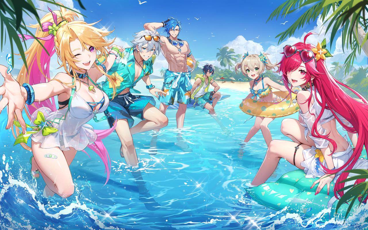 晶核周年庆福利大公开：热浪假日，准备好开始一场夏日盛宴了吗？