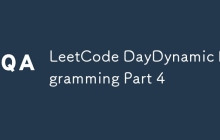 LeetCode DayDynamic Programming Part 4