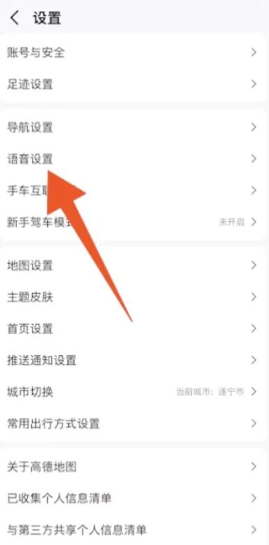高德地图怎么开启语音助手 开启语音助手方法