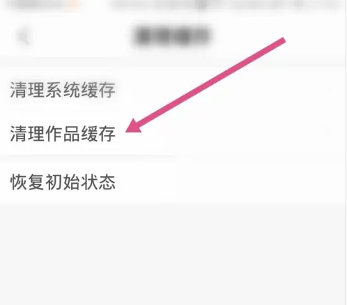 彩视怎么清理作品缓存 清理作品缓存操作方法