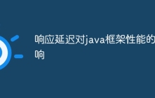 响应延迟对java框架性能的影响