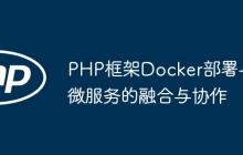 PHP框架Docker部署与微服务的融合与协作