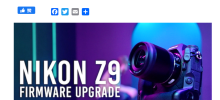 Nikon Z 9カメラの新しいファームウェアアップデートは7月末にリリースされる可能性があり、オートフォーカス追跡がアップグレードされます