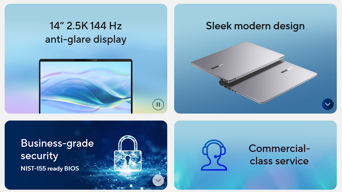 华硕公布 ExpertBook P5 商务笔记本详细配置：Lunar Lake 处理器、重 1.3kg、14 英寸 2.5K 144Hz 屏幕