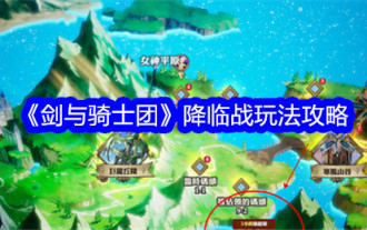 Panduan permainan pertempuran kedatangan 'Sword and Knights'.