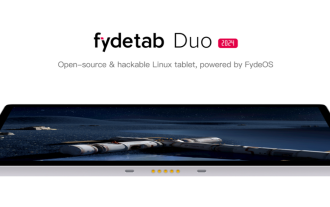 全球首款消费级 Chromium OS 平板电脑 Fydetab Duo 上市:RK3588S,售价 4688 元