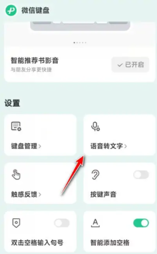 微信键盘怎么开启语音转文字功能 开启语音转文字功能的方法