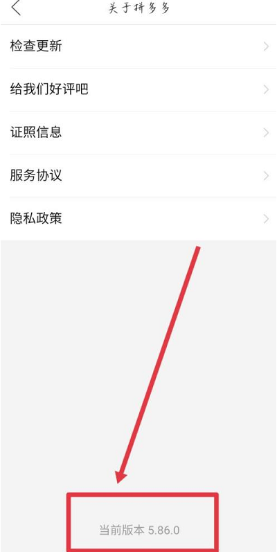 拼多多怎么查看版本号 拼多多查看版本号的方法