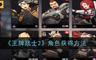 How to obtain characters in 'Ace Warrior 2'