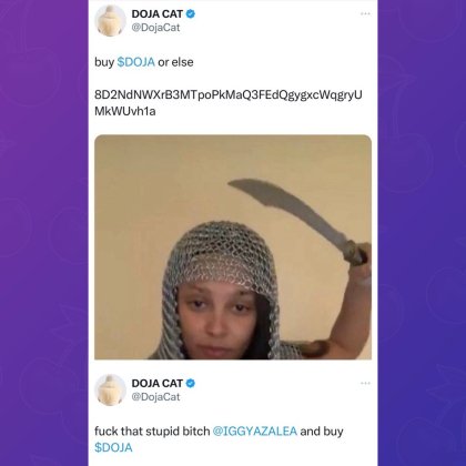 Music Sensation Doja Cat Turns into Newest Sufferer of Superstar Hacks ... image.