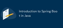 Introduction to Spring Boot in Java