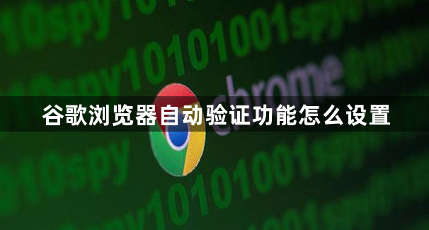 Google Chrome의 자동 확인 기능을 설정하는 방법