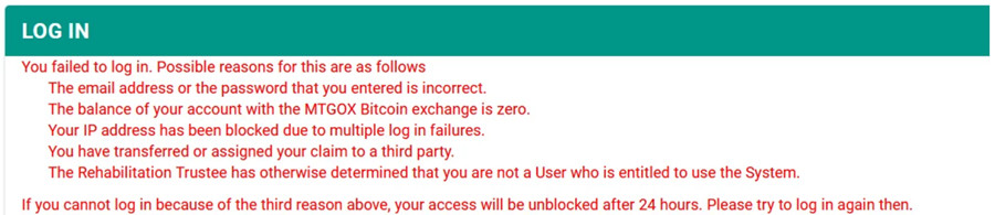 Mt.Gox又遇黑客攻击?大量债权人账号发生异常登入 官网陷瘫痪