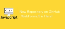 GitHub 上の新しいリポジトリ、WebFormsJS が登場しました!