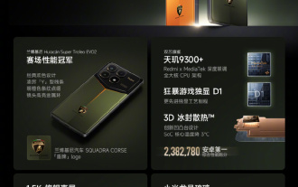 24GB+1TB 가격 3,999위안, 람보르기니와 공동 브랜드: 샤오미 레드미 K70 슈프림 챔피언 에디션 휴대폰 출시