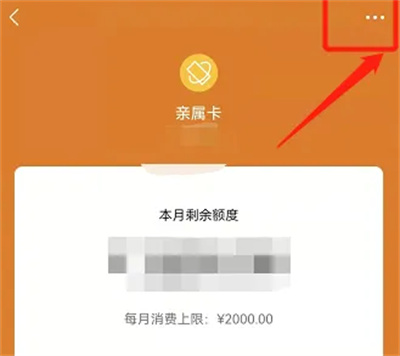 微信退回亲属卡方法步骤 微信怎么退回被赠的亲属卡