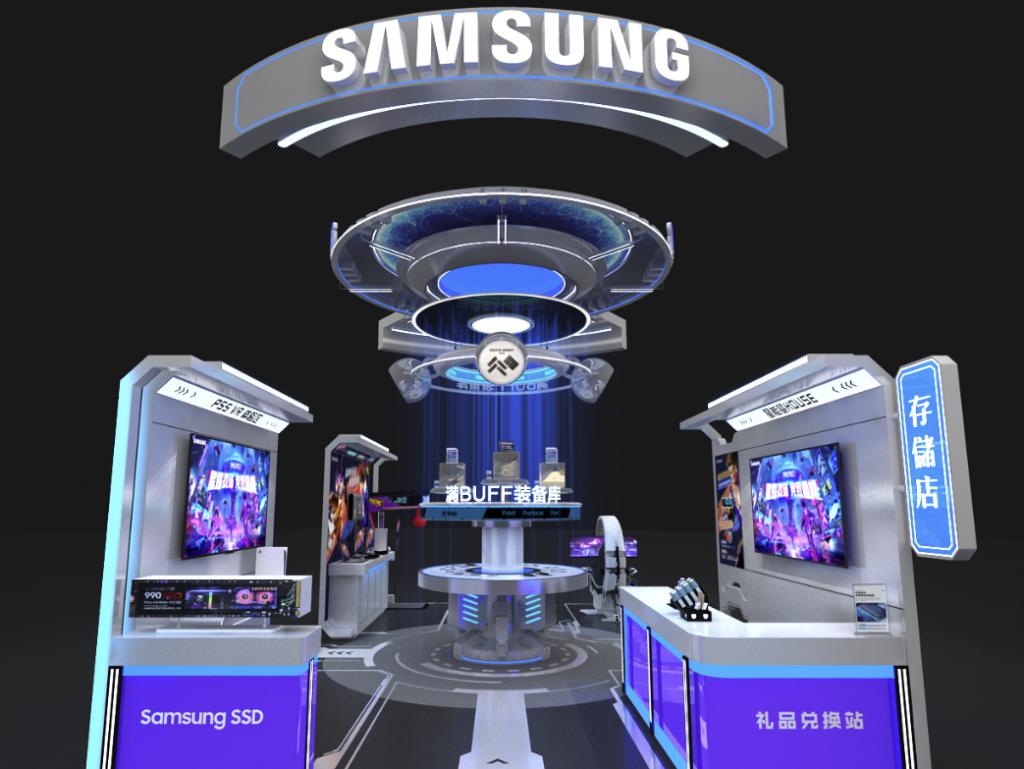 Kapal bintang hampir mendarat! Storan Samsung ChinaJoy bersedia untuk pertumbuhan