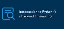 Introduction to Python for Backend Engineering
