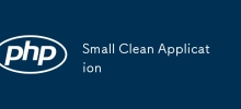 Small Clean Application