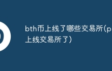 bth币上线了哪些交易所(pi币上线交易所了)