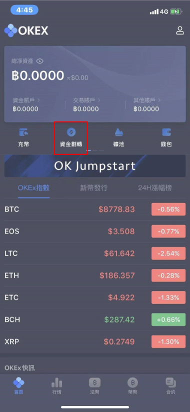 OKEx交易所合約新手教程