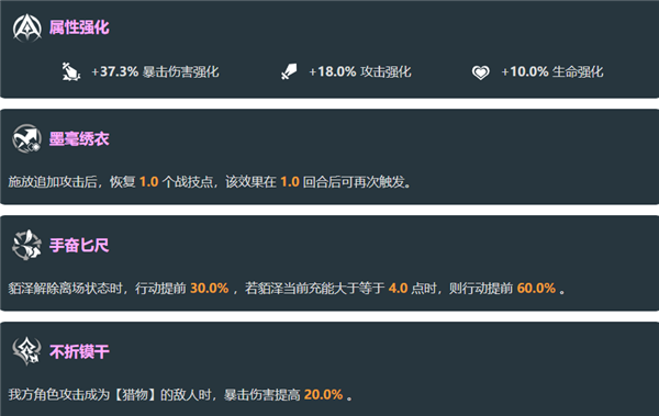 《崩坏:星穹铁道》貊泽角色攻略