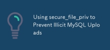 secure_file_priv를 사용하여 불법 MySQL 업로드 방지