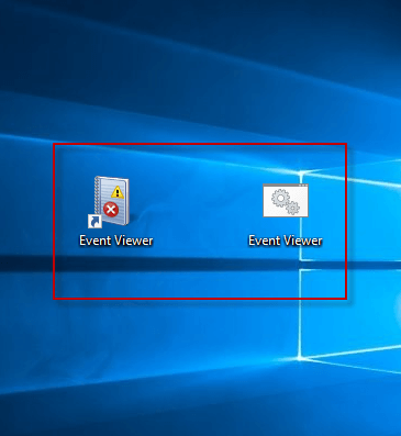 So erstellen Sie eine Verknüpfung für die Ereignisanzeige auf dem Windows 10-Desktop