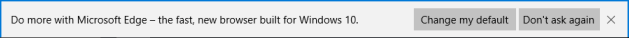 How to Restore Make Microsoft Edge As Default Browser Prompt