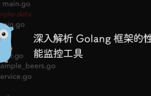 深入解析 Golang 框架的性能监控工具