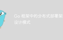 Go 框架中的分布式部署架构设计模式
