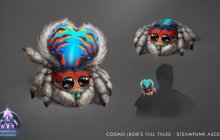 《方舟生存飞升》新生物“星灵蛛”生物图谱首曝，“方舟俱乐部”玩法更新