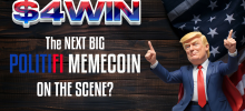 $4WINが記録的な速さで時価総額800万ドルに急上昇 – 次の大きなPolitiFi Memecoin?