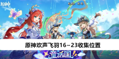 《原神》欢声飞羽16~23收集位置