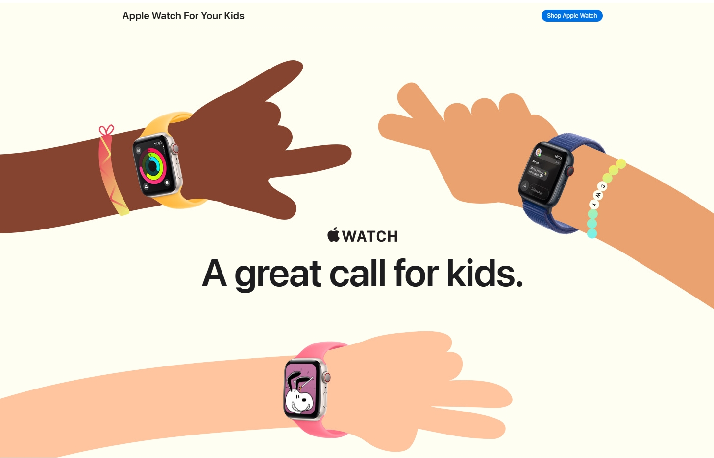 苹果手表“背刺”小天才,智能手表“少年版”大战开打!